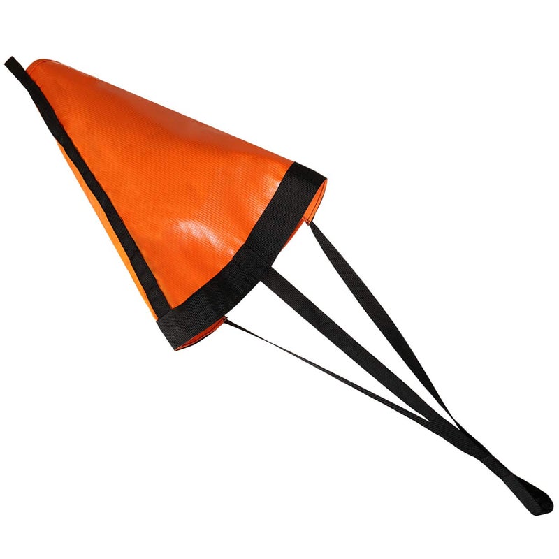 MOOCY Sea Anchor Drift Sock, 24"/32"/42" Trolling Parachute, Fabric Anchor for Marine Yacht/Jet Ski/Inflatable/Power/Sail Boat - Image 1